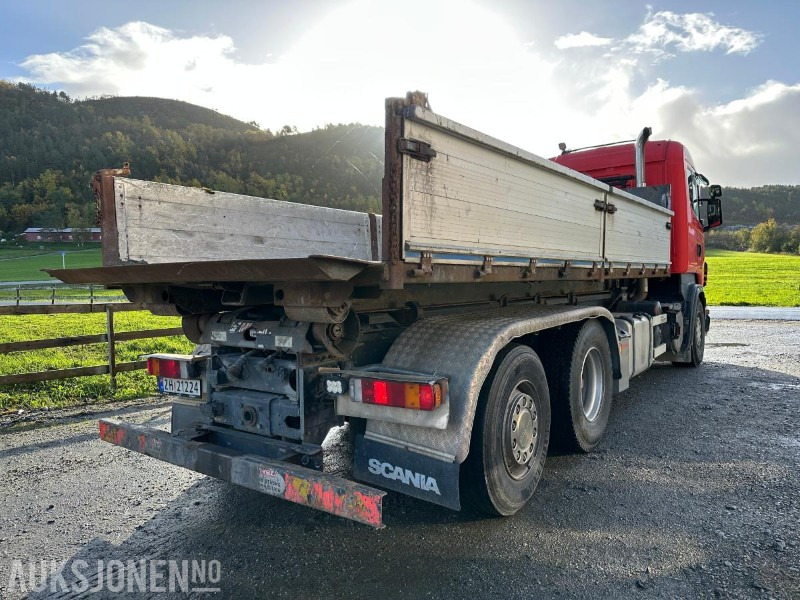 Camión multibasculante 2007 SCANIA R480 6x2 KROKBIL