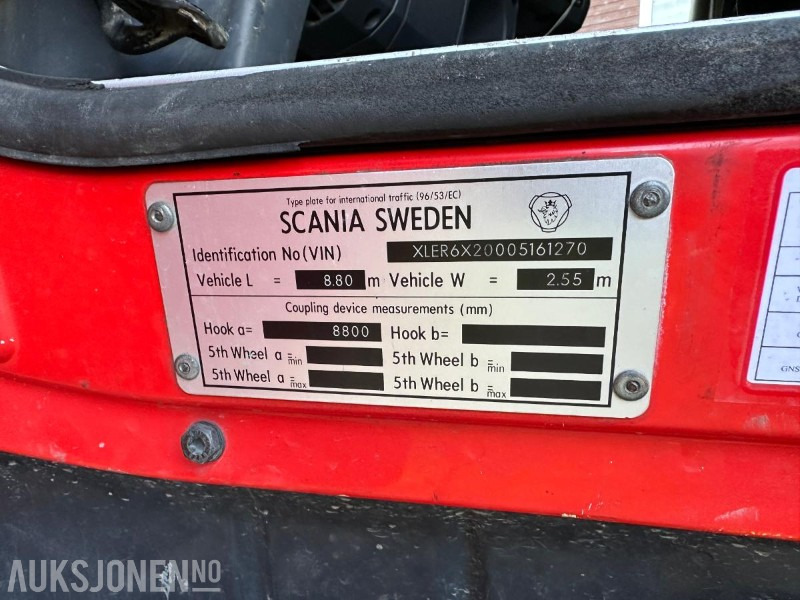 Camión multibasculante 2007 SCANIA R480 6x2 KROKBIL