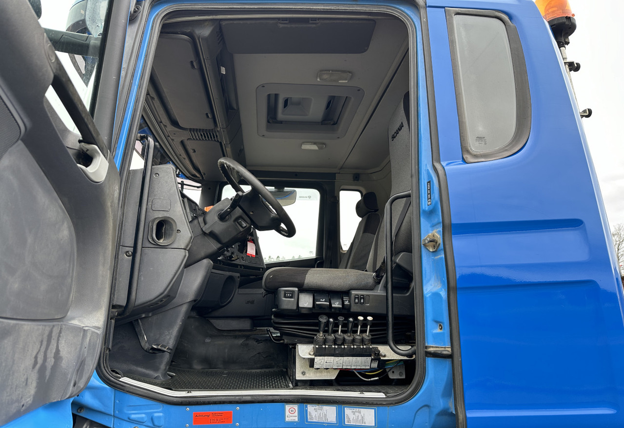 Camión multibasculante 2007 Scania R420 LB8x2*6 hook loader