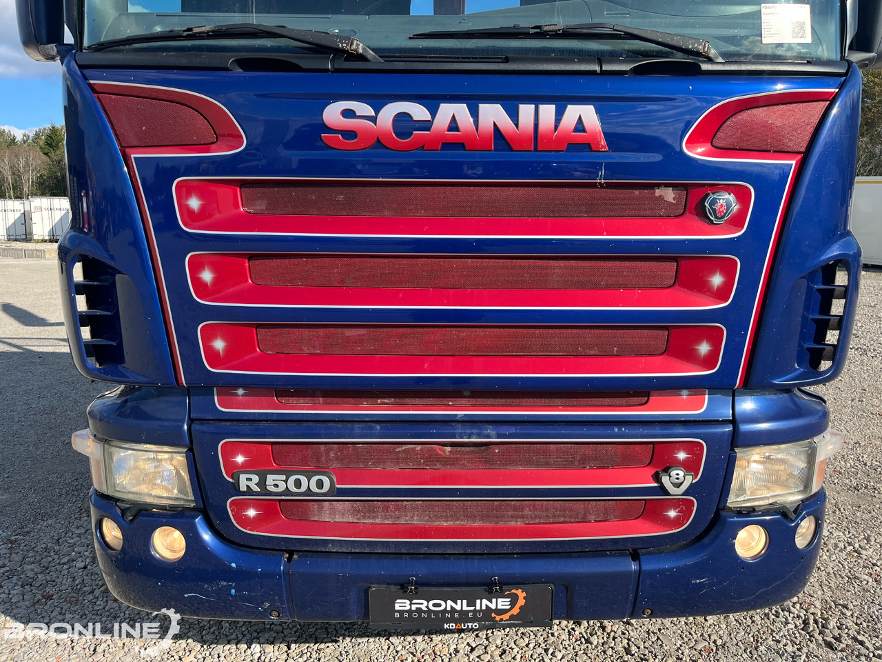 Camión multibasculante 2008 Scania R500 6x2 Hooklift