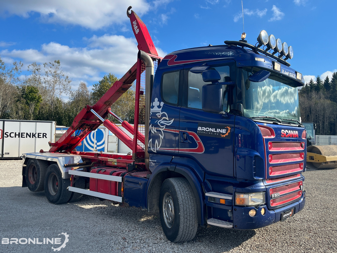 Camión multibasculante 2008 Scania R500 6x2 Hooklift