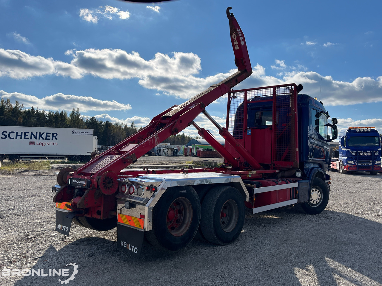 Camión multibasculante 2008 Scania R500 6x2 Hooklift
