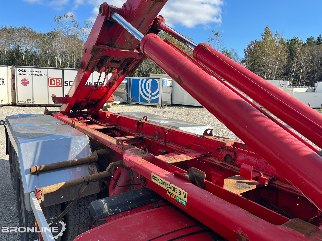 Camión multibasculante 2008 Scania R500 6x2 Hooklift