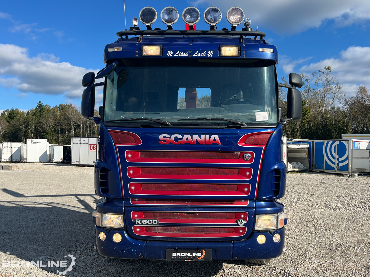 Camión multibasculante 2008 Scania R500 6x2 Hooklift