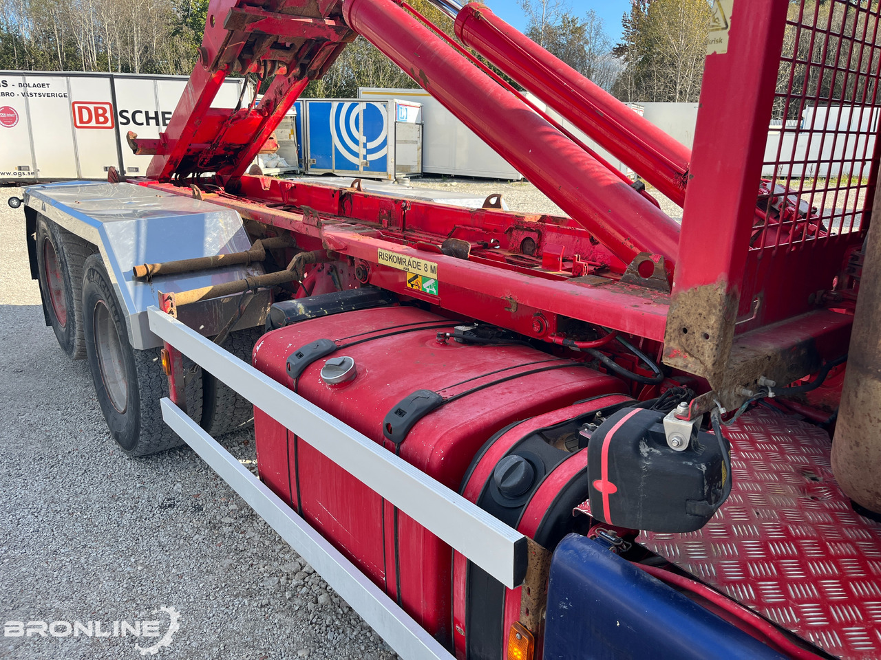 Camión multibasculante 2008 Scania R500 6x2 Hooklift