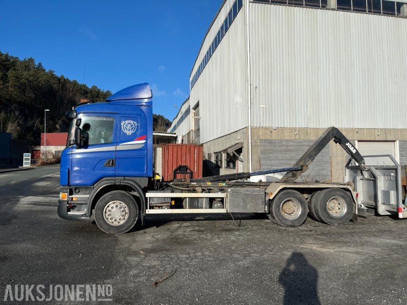 Camión multibasculante 2011 Scania G-serie 480 Krokbil 20m³ Kasse  Maskinflak eu ok 03.2026