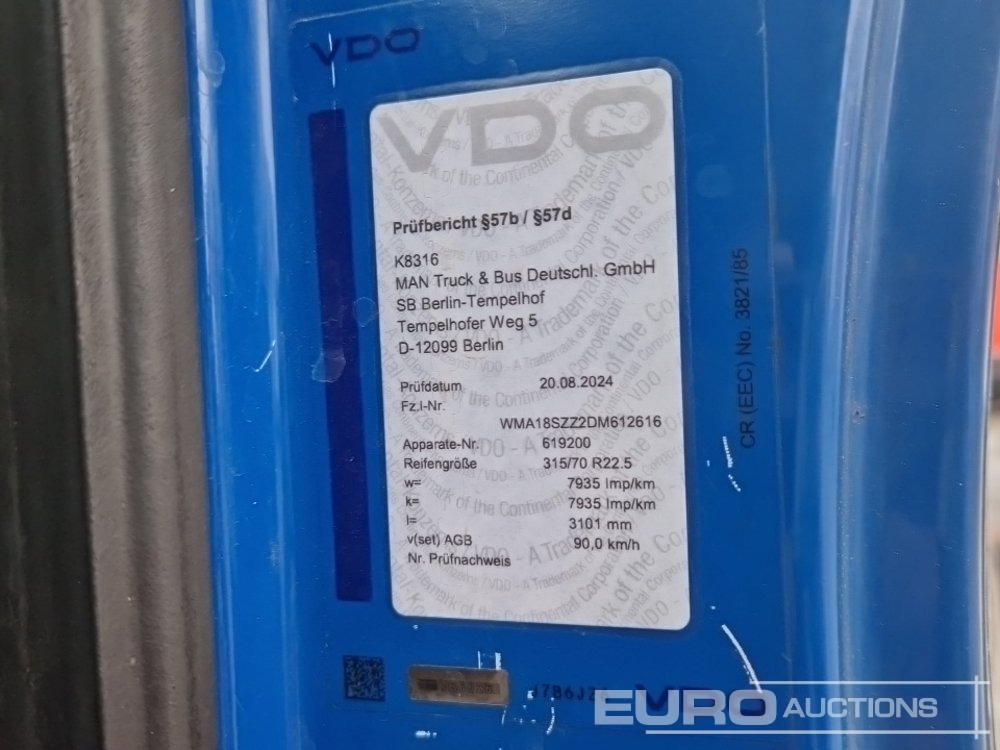 Camión multibasculante 2012 MAN TGS 26.440