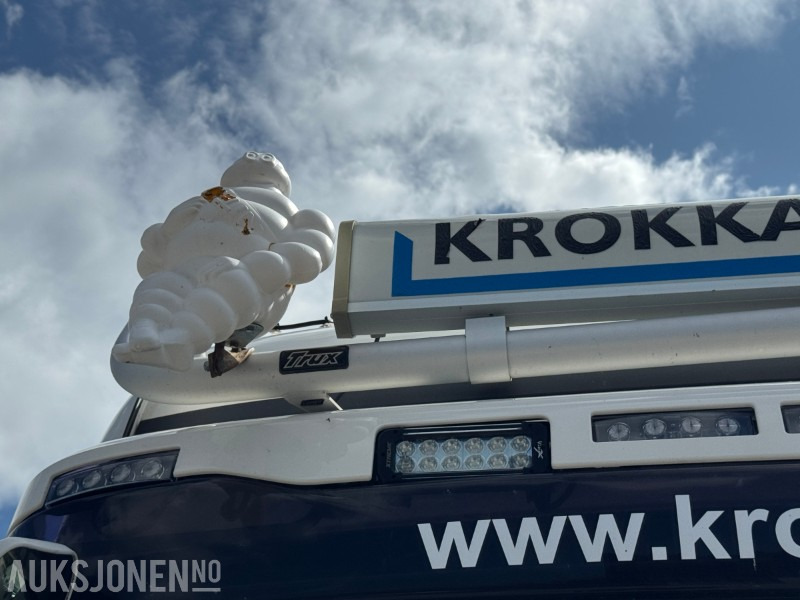 Camión multibasculante 2017 Scania R730 4-akslet krokbil 8X4, EURO 6, KRANHYDRAULIKK, EVOLUTION 125