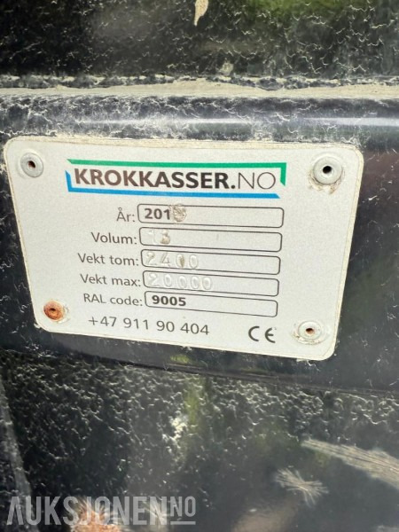 Camión multibasculante 2019  Krokkasse 580cm