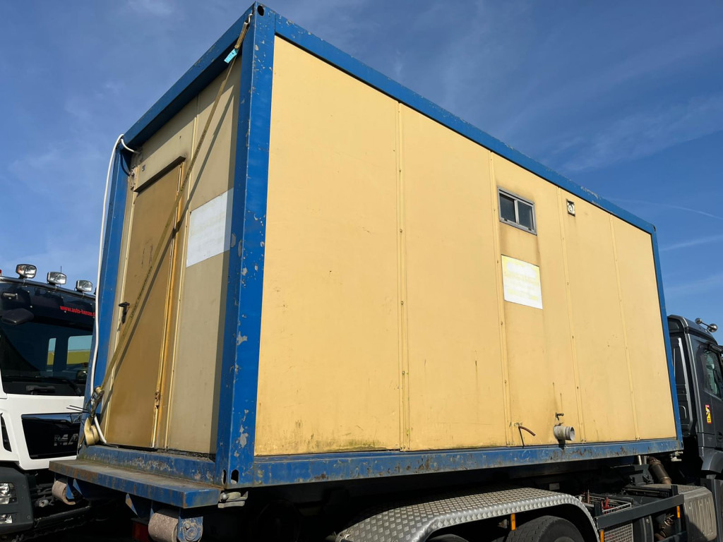 Camión multibasculante Abrollcontainer Containeranlage für Asbestsanierung