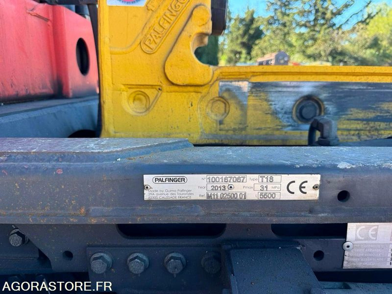 Camión multibasculante CAMION POLYBENNE GRUE IVECO MOTEUR HS - 390000km - 2014