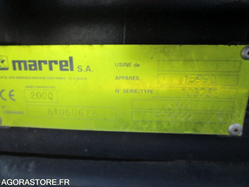 Camión multibasculante Camion benne Ampliroll Mercedes Axor - 2007 - 206 900 km - TRES BON ETAT