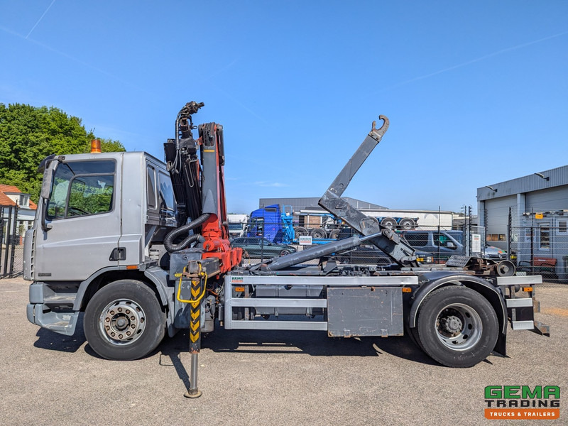 Camión multibasculante DAF 75.240 4x2 Dagcab Euro1 - Haakarm 14T + Palfinger PK11000 - Afstandsbediening