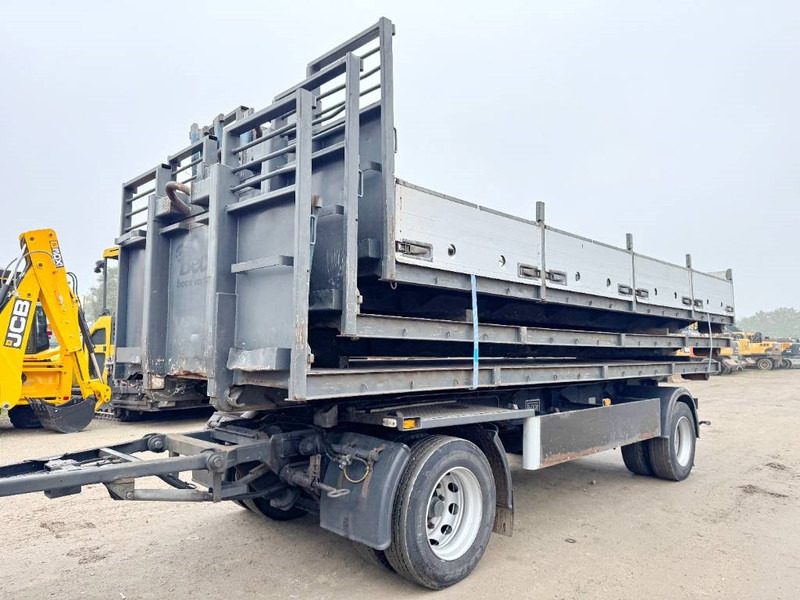 Camión multibasculante DAF CF400 17 Meter Palfinger Crane + Trailer