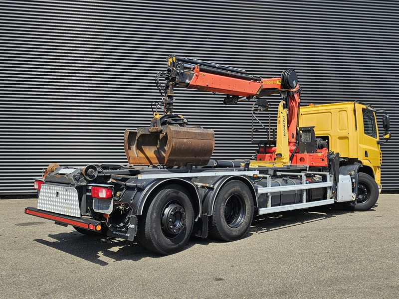 Camión multibasculante DAF CF 330 6x2-4 / PALFINGER CRANE + HOOKLIFT