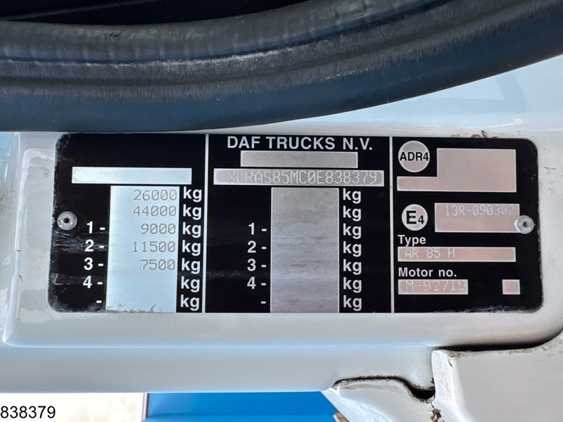 Camión multibasculante DAF CF 410 6X2, EURO 5, Dalby, Hydraulic