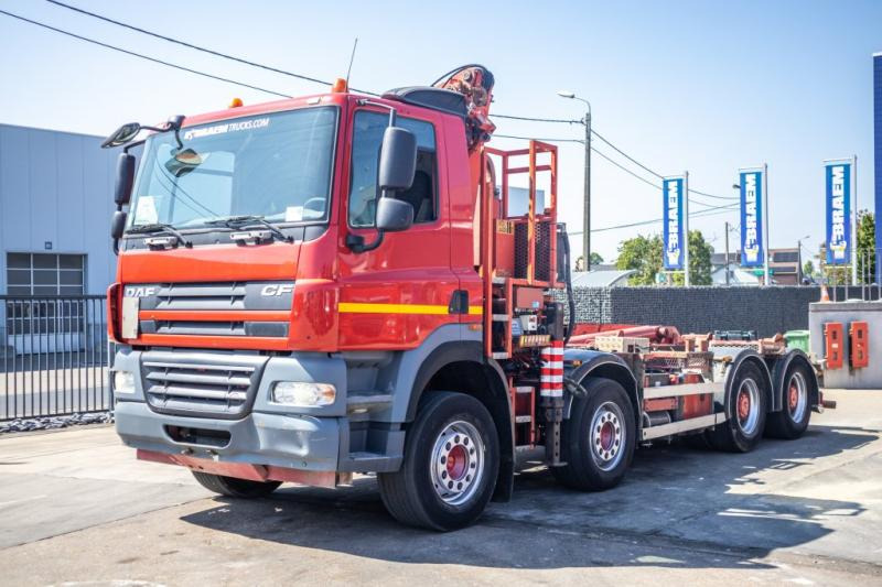 Camión multibasculante DAF CF 410-8X4+MKG 141A2 - EURO 5