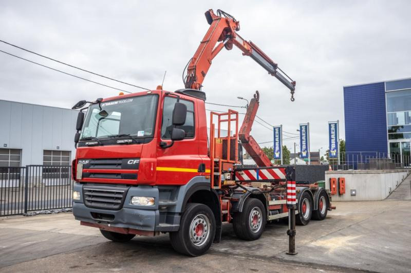 Camión multibasculante DAF CF 410-8X4+MKG 141A2 - EURO 5