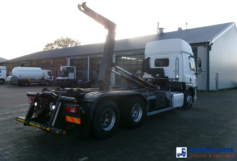 Camión multibasculante DAF CF 460 6x2 Euro 6 Hyva container hook 20 t