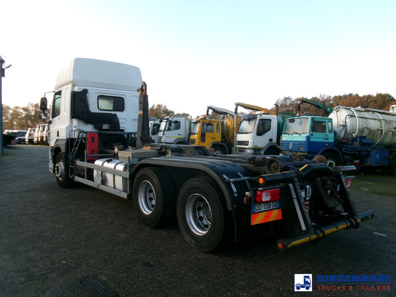 Camión multibasculante DAF CF 460 6x2 Euro 6 Hyva container hook 20 t