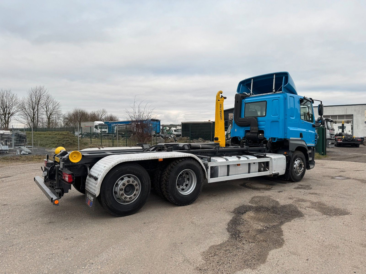 Camión multibasculante DAF CF 480 6X2 Abroller Funk 8 Stück  neue Pirelli DAF CF 480 6X2 Abroller Funk 8 Stück  neue Pirelli