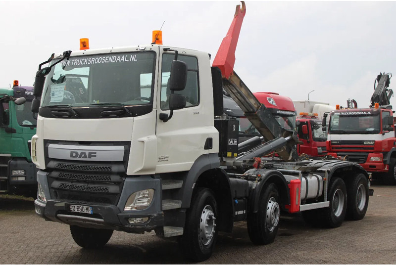 Camión multibasculante DAF CF 510 + 8X4 + HOOK 26TON + PERFCET CONDITION + 2X IN STOCK