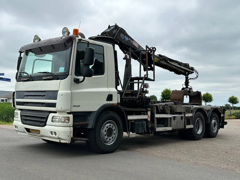 Camión multibasculante DAF CF 75 //250 !!KRAAN/HAAK!! RADIO REMOTE!!