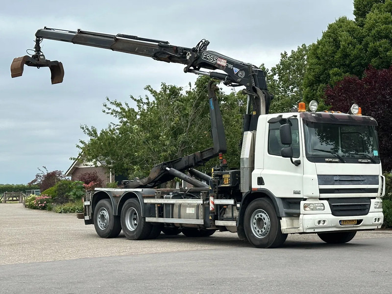 Camión multibasculante DAF CF 75 //250 !!KRAAN/HAAK!! RADIO REMOTE!!