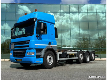 Camión multibasculante DAF CF 85.410 FAQ ATe 8X2 PTO + Compressor Full ADR ALL Classes Holland Truck 