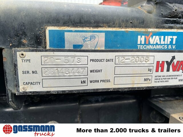 Camión multibasculante DAF CF 85.460 6x2, Lenk-/Liftachse