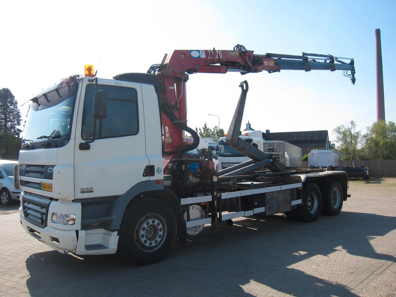 Camión multibasculante DAF CF 85 480 6x2 HMF 2220 3xhydr Remote Manual E3