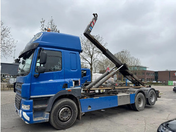 Camión multibasculante  DAF CF 85 6X2 - EURO 5 + VDL HOOK + LIFT AXLE + TÜV