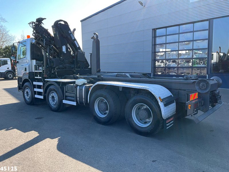 Camión multibasculante DAF FAD 85 CF 460 8x4 Hiab 16 Tonmeter laadkraan