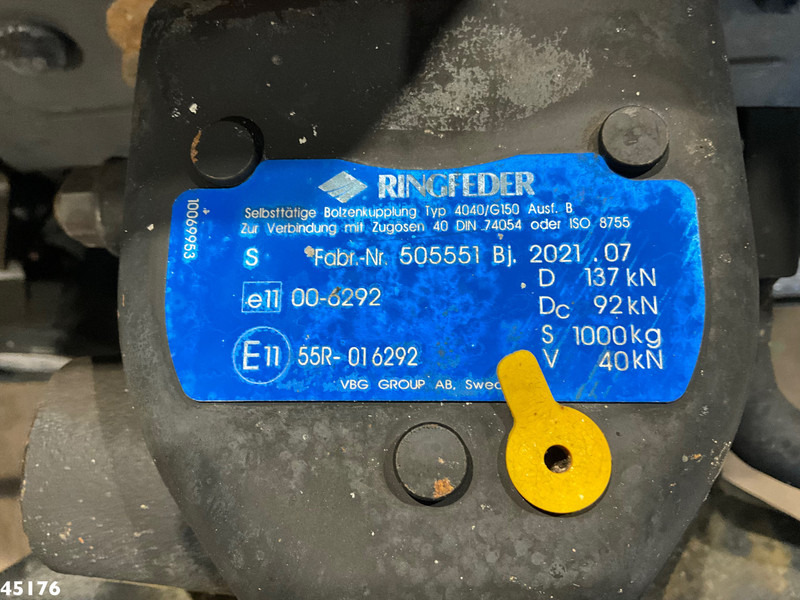 Camión multibasculante DAF FAN CF 400 Euro 6 Multilift 21 Ton haakarmsysteem
