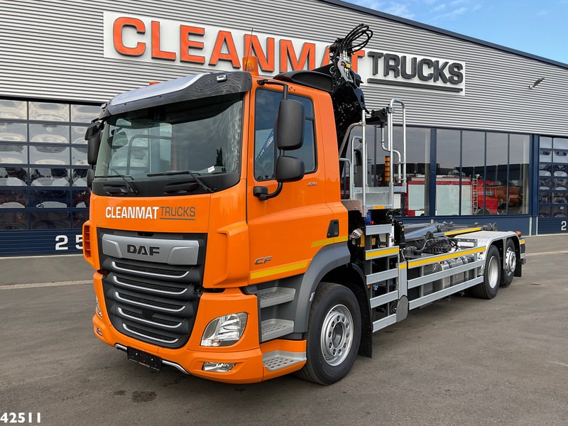 Camión multibasculante DAF FAN CF 430 HMF 23 Tonmeter laadkraan