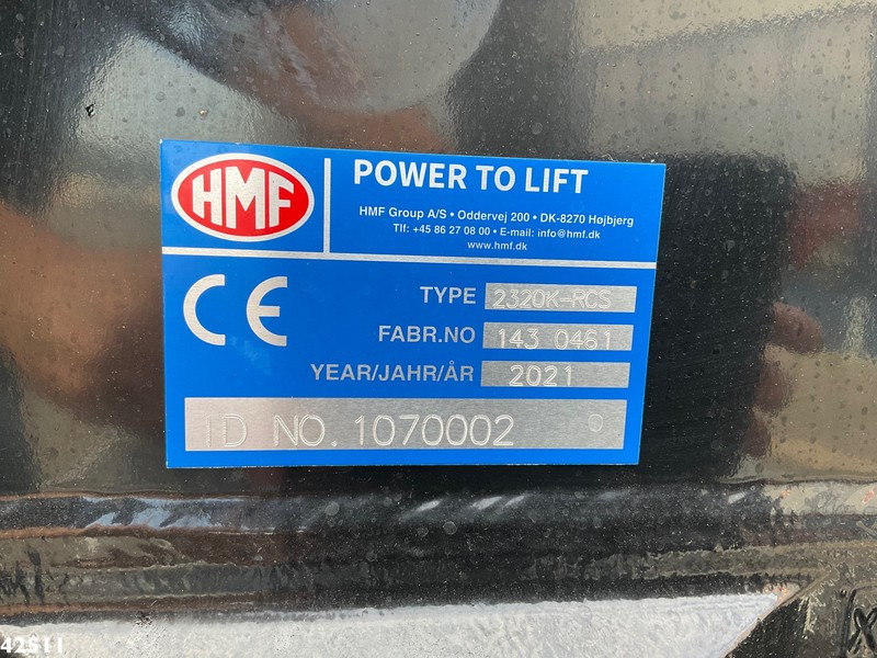 Camión multibasculante DAF FAN CF 430 HMF 23 Tonmeter laadkraan