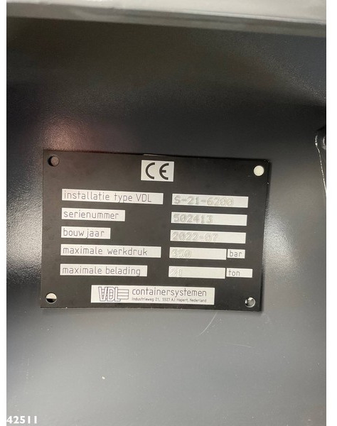 Camión multibasculante DAF FAN CF 430 HMF 23 Tonmeter laadkraan