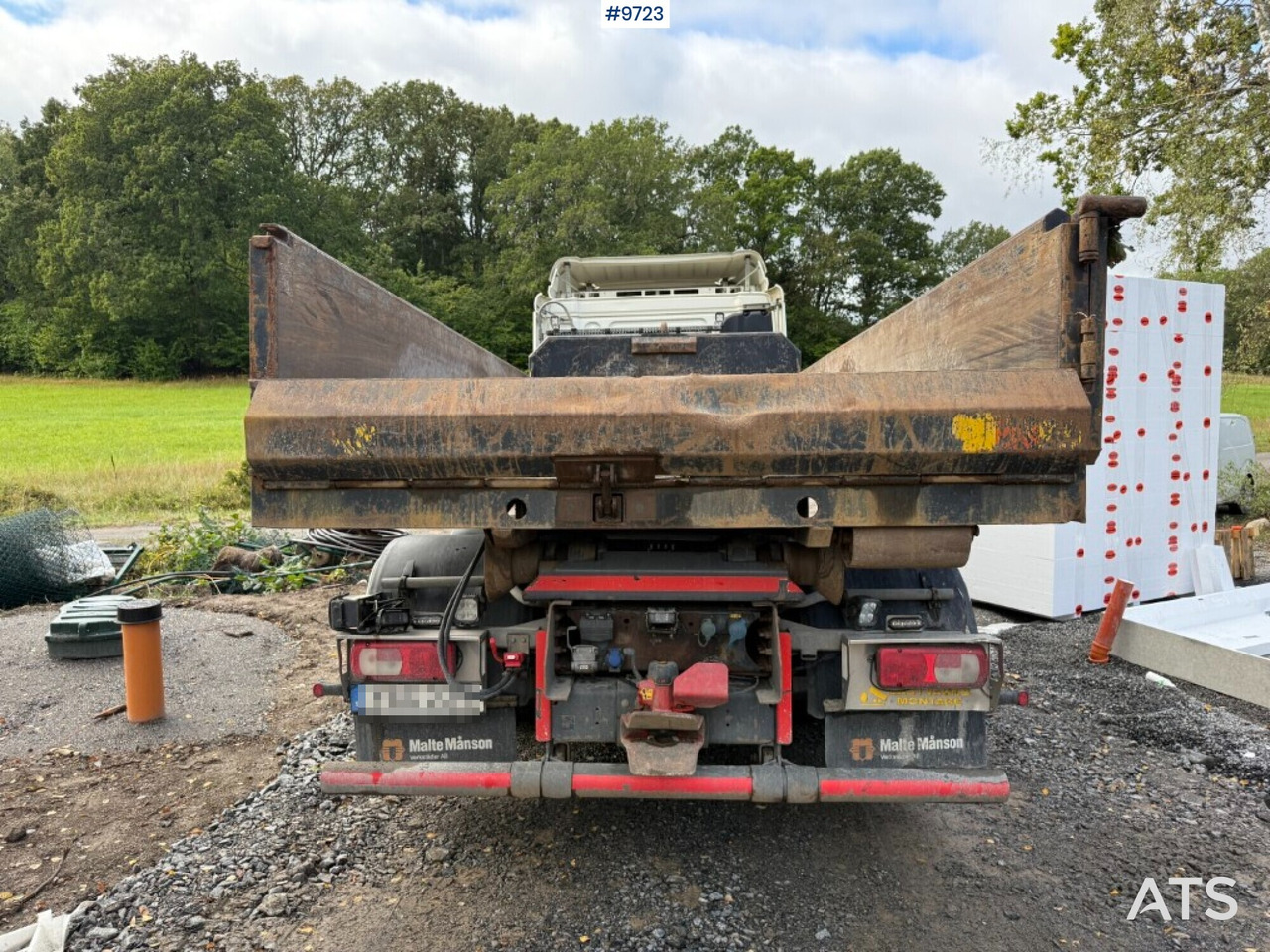 Camión multibasculante DAF FAN XL510Z hooklift with flatbed