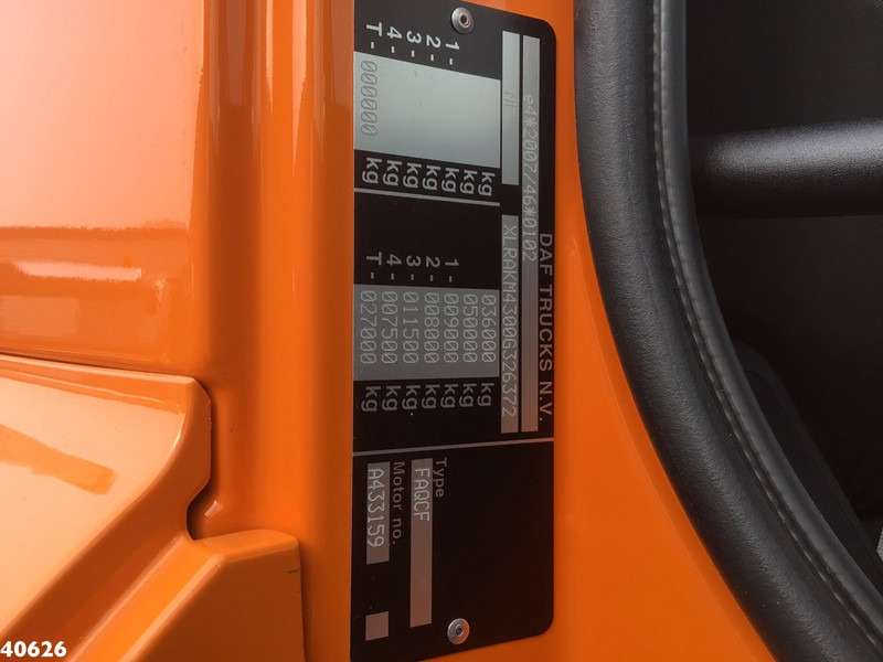 Camión multibasculante DAF FAQ CF 430 VDL 30 Ton haakarmsysteem