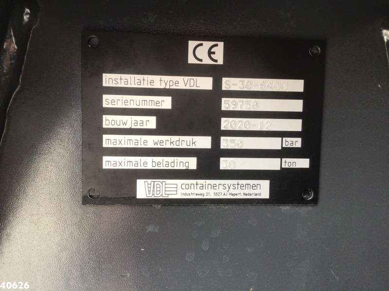 Camión multibasculante DAF FAQ CF 430 VDL 30 Ton haakarmsysteem