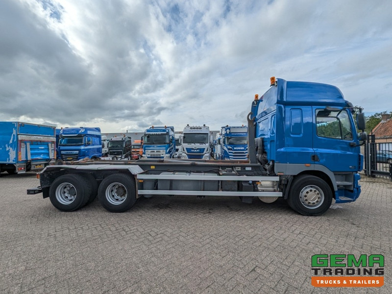 Camión multibasculante DAF FAS CF85.410 6x2 Euro5 FAS CF85.410 6x2 Spacecab Euro5 - HaakarmSysteem AJK 20T - KlapBumper - Vangmuilkoppeling - Lift-As (V816)