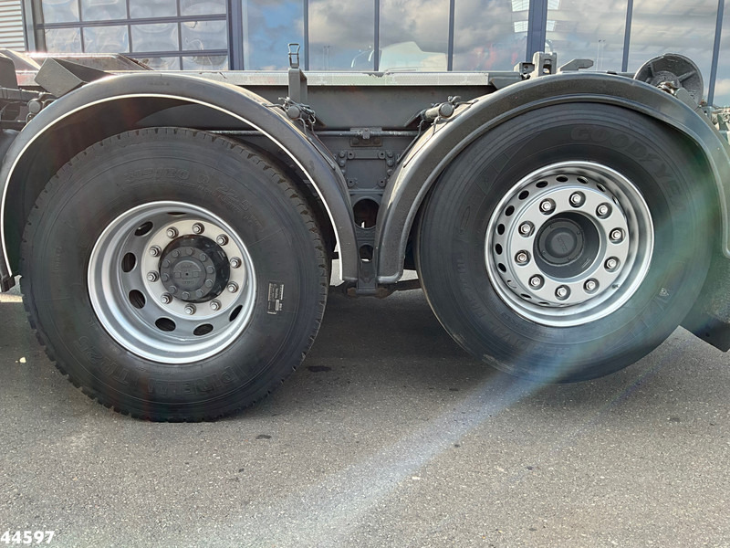 Camión multibasculante DAF FAX 85 CF 360 8x2 Euro 5 Hiab 16 Tonmeter laadkraan