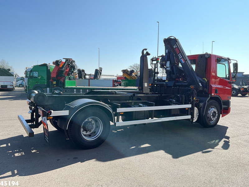 Camión multibasculante DAF FA 75.290 ATI Hiab 11 Tonmeter laadkraan Just 84.508 km!