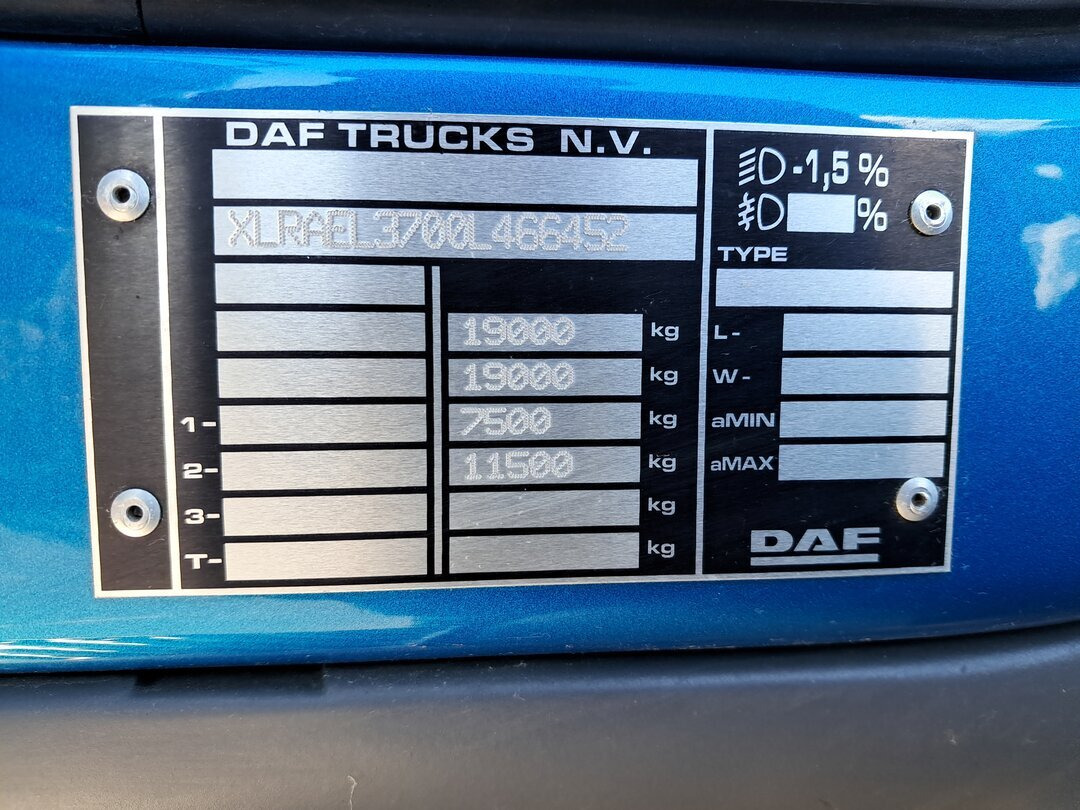 Camión multibasculante DAF LF 290 FA 4x2 LF 290 FA 4x2, Nebenantrieb, Navi, Abrollanlage HYVA T12-45