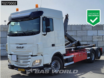 Camión multibasculante DAF XF 480 6X2 NL-Truck Liftachse VDL 25 Tons Hook SC ACC Euro 6