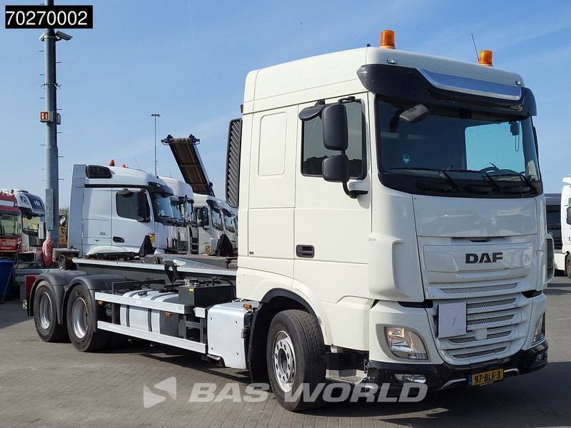 Camión multibasculante DAF XF 480 6X2 NL-Truck Liftachse VDL 25 Tons Hook SC ACC Euro 6