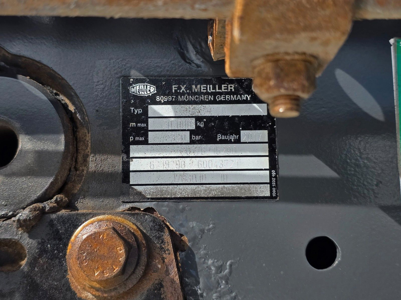 Camión multibasculante DAF XF 510 FAN / ZF Intarder / Lenk-Liftachse