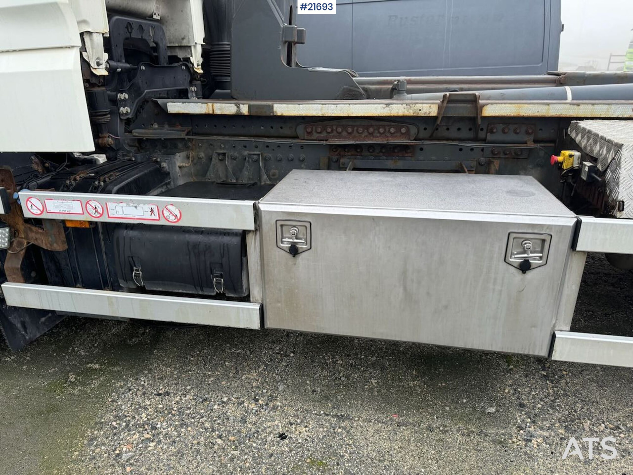 Camión multibasculante DAF XF 530 6x2 Krokbil m/ VDL Krok