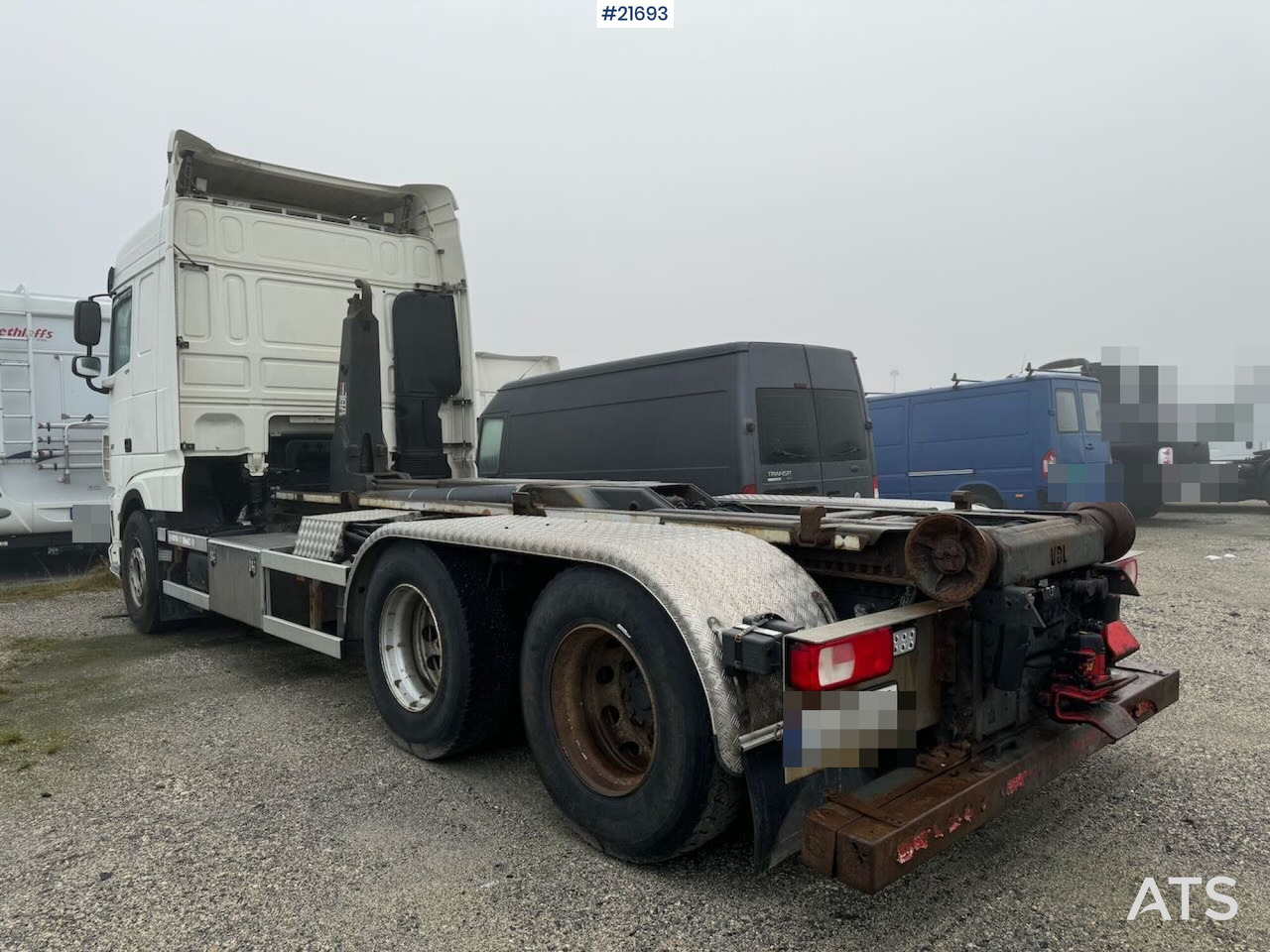 Camión multibasculante DAF XF 530 6x2 Krokbil m/ VDL Krok