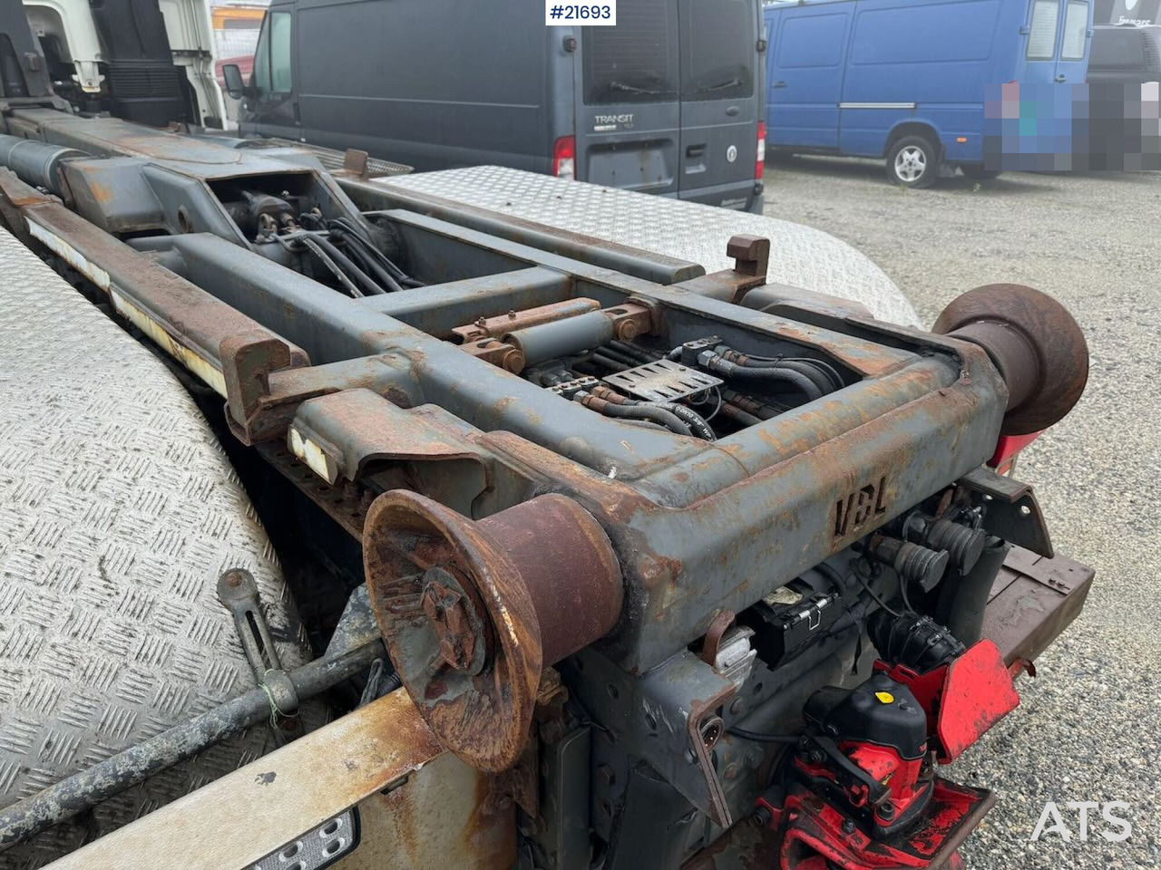 Camión multibasculante DAF XF 530 6x2 Krokbil m/ VDL Krok